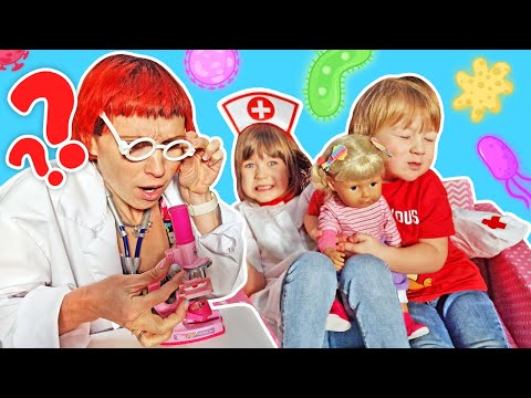 Pretend Play Adventures with Dolls: Hospital Trips & Helping Bears