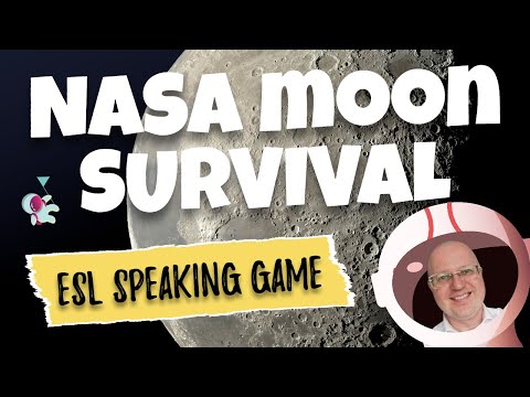 NASA Moon Survival: Engaging ESL Speaking Activity | Teacher Val