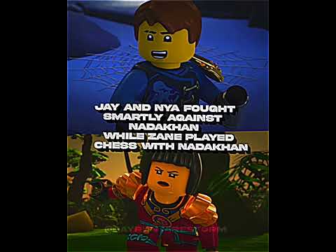 Ninjago Zane & Cole (S6) 🆚️ Nya & Jay (S6) #ninjago #shorts #viral #shortsfeed