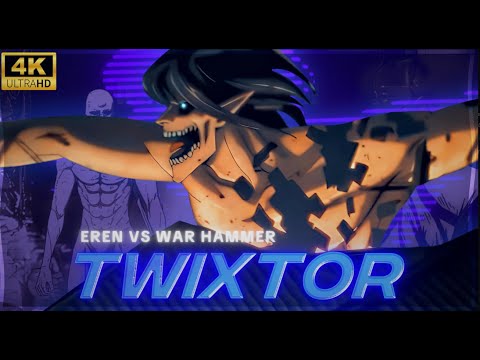 EREN NO CC TWIXTOR - BOULDER SCENE | ATTACK ON TITAN 4K ANIME  - #aot #attackontitan #eren #trending