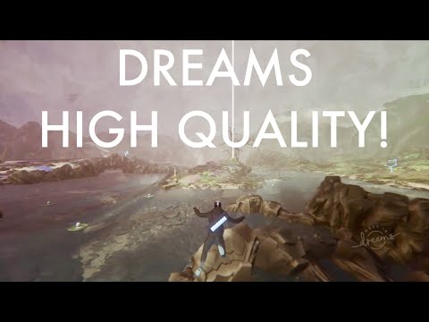 Dreams PS4: Gameplay #DreamsPS4 #MadeInDreams Character FPS Universeドリームズユニバース BEST trailer music CG