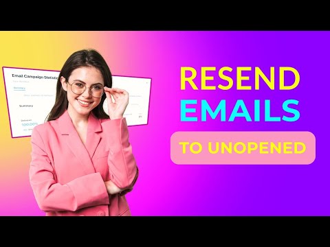 Resend Emails To UNOPENED - Increase Your Open Rate by 50%!!! #crm #emailmarketing #emailmarketer