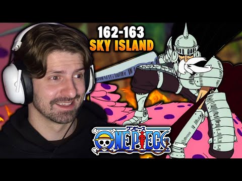 Sky Knight is a Baller. One Piece Reaction 162 & 163 | Sky Island Saga