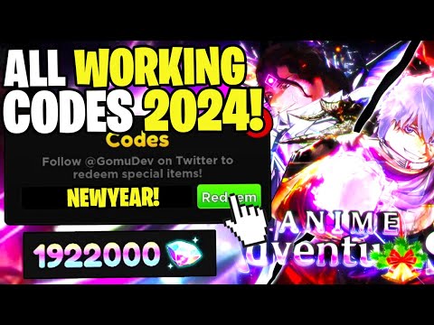 *NEW* ALL WORKING CODES FOR ANIME ADVENTURES IN 2024! ROBLOX ANIME ADVENTURES CODES