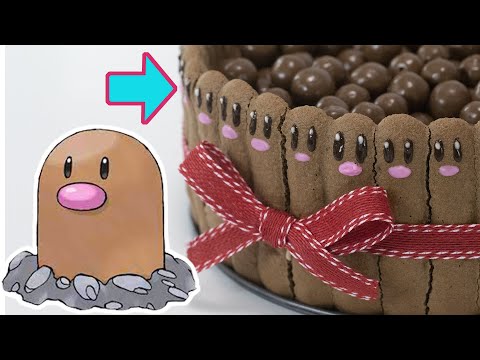 I Turned Diglett into a Charlotte Cake!