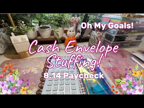 Stuffing Cash Envelopes: Variable Expenses & Sinking Funds | Oh My Goals!