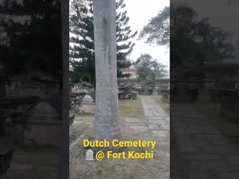 Dutch Cemetery @ Fort kochi, Consecrated in 1724.