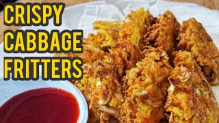 CRISPY CABBAGE AND CARROT FRITTERS/ OKOY/PANLASANG PINOY RECIPE