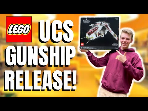 Lego Star Wars UCS REPUBLIC GUNSHIP RELEASE!