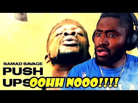 THIS IS GETTING HECTIC!!! SAMAD SAVAGE - PUSH UPS (SCRU FACE JEAN RESPONSE) (REACTION)