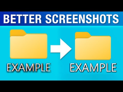 A Simple Trick for High Quality Screenshots in Windows