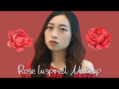 笑笑花系妝容 第2彈 🌹  風情萬種的浪漫玫瑰妝容 Romantic Rose Makeup