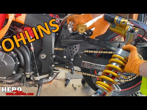 CBR600RR Gets Ohlins & Domino Throttle Upgrade