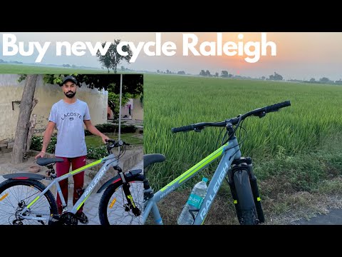 My new MTB cycle - Raleigh Navarro 29 inch - 21 speed - 2022 new model with many new features