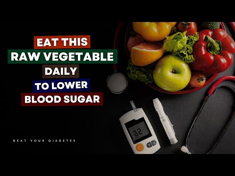 Eat THIS Raw Vegetable Daily and Watch Your Blood Sugar Levels DROP!