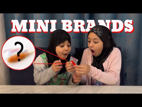 Mini Brands Unboxing! | Eimaan Sisters