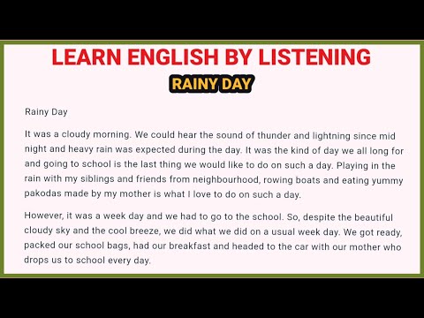 english reading and listening practice