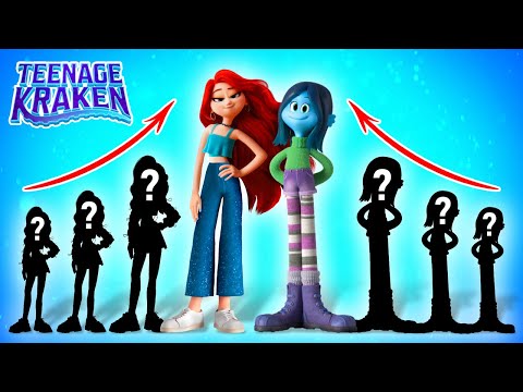 Chelsea The Mermaid VS Ruby Gillman Glow Up Into Bad Girl! Teenage Kraken Extreme Makeover