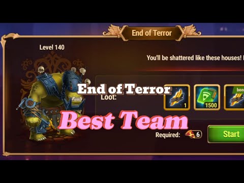 End of Terror Best Team Hero Wars Dominion Era