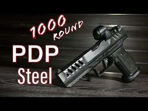 Walther PDP Match Steel Frame - 1000 Round Review - Big Price... but a big payout?