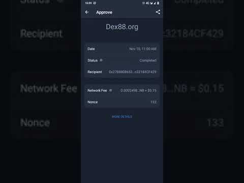 #Dex88.org was successfully withdraw