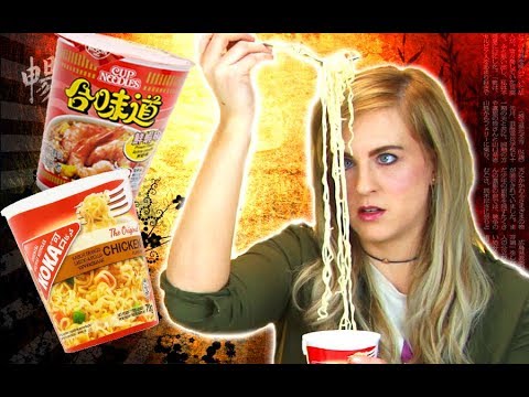 Irish People Try Ramen Noodles