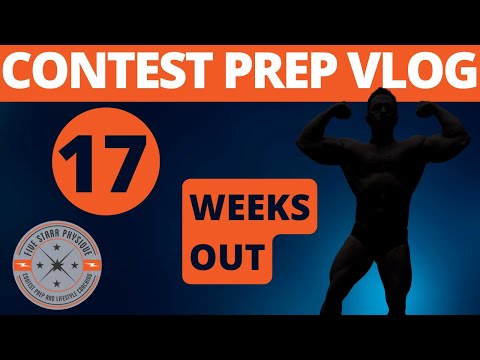 Classic Physique 2024 Contest Prep VLOG - 17 weeks out