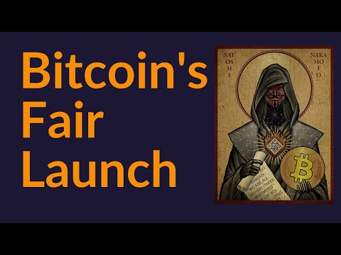 Bitcoin's Fair Launch (Immaculate Conception)