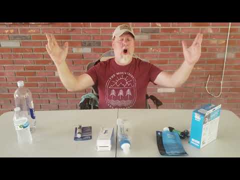 WATER FILTRATION.....GEAR REVIEW....    HIKING & BACKPACK CAMPING