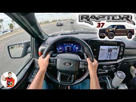 What It's Like to Live with a 2024 Ford F-150 Raptor 37 + Kawasaki Ridge (POV)