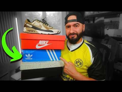 TRIPLE UNBOXING! Jordan 4 RM, Air Max 90 DRIFT, SAMBA's!?