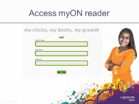 2012 Educator myON overview