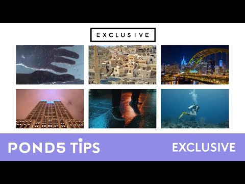 Pond5 Tips - Exclusive Content