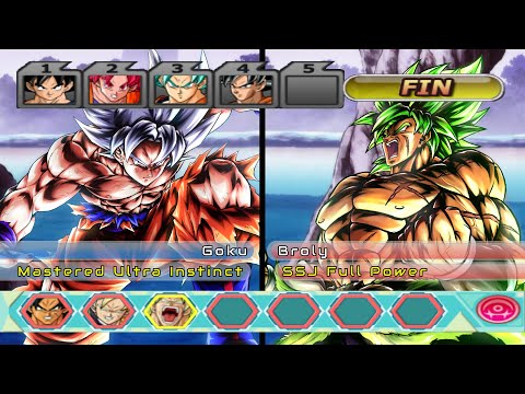 Goku Team Vs Broly Team - Dragon Ball Z Budokai Tenkaichi 3