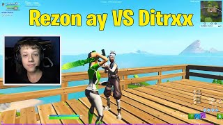 Rezon ay VS OVA Ditrxx 1v1 Buildfights | Fortnite