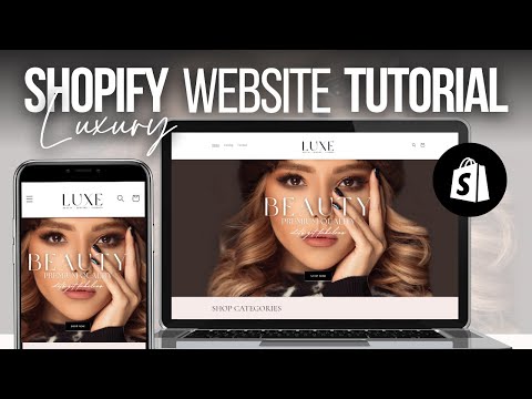 Shopify Website Tutorial (No Coding Required) Beginner Friendly Tutorial