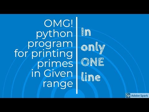 Program for printing the primes in only single line