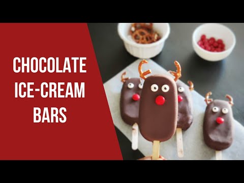 Chocolate Ice-cream bars ( No Churn and Eggless )