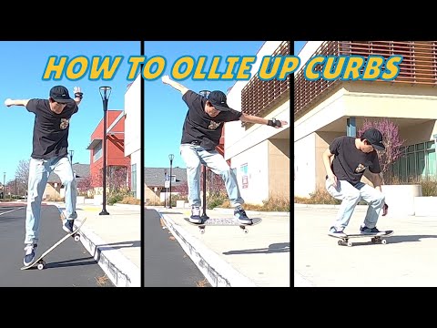 3 Tips for Ollies Up Curbs and Stairs (Skate basics Ep.19)