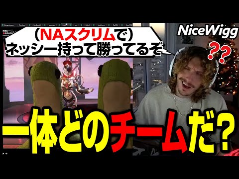 世界トップレベルのスクリムでネッシー抱えたままチャンピオンとる奴ｗ【まとめぺくす／Apex翻訳】