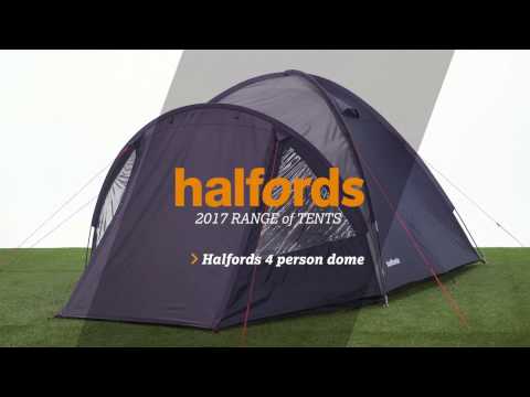 Halfords 4 Person Double Skin Tent | Halfords UK