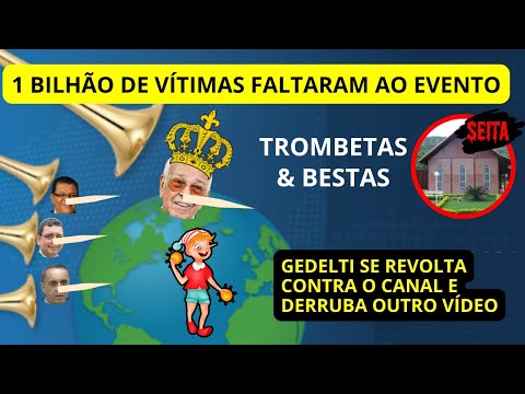 1 Bilhão de Vítimas Faltaram Ao Fracassado Trombetas e Bestas dos Pinóquios EP 183 #areligiaocerta