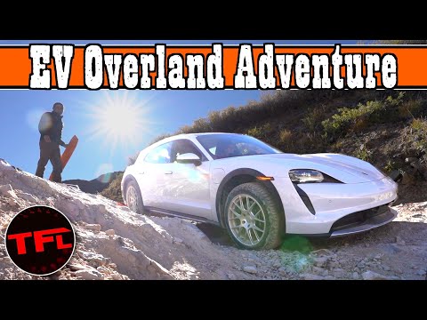 Is The Future of Off-Roading Electric? I Take A $100,000 Porsche Up A Mountain Off-road To Find Out!