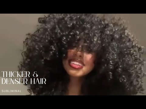 Thick & Voluminous Hair Manifestation: Density Growth Subliminal