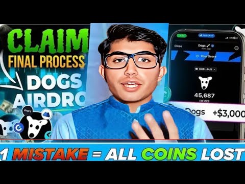 Dogs Coin Claim Update😱 today 14 August ||Dogs Point Convert ||Dogs Listing Exchange। Dogs Airdrop