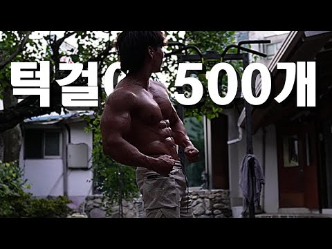 풀업(턱걸이) 500개 하는 법.. | 500 Pull Ups