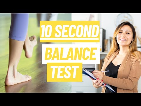 Can you pass the New York Times 10 Sec Balance Test?