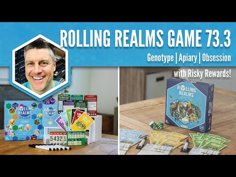 Genotype, Obsession, Apiary (Game 73 Round 3 Rolling Realms Liveplay)