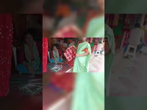 Uppal shilparamam bandhani sarees and dress starting from 500 #youtubeshorts #video #watching #