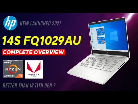 HP 14S FQ1029AU AMD RYZEN 3 5300U | HP 14S FQ1029AU REVIEW | AMD RYZEN 3 5300U VS INTEL CORE I3 11TH